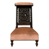Prie Dieu Napoleon III period in carved wood circa 1850
