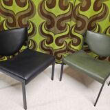 Pair of vintage Lübke 206 armchairs