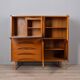 Vintage highboard 1960s wooden sideboard italian design