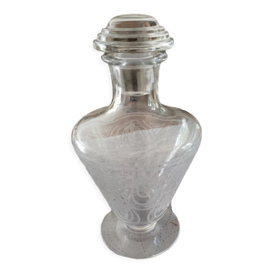 carafe en cristal art