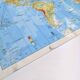 Great vintage map of the world / planisphere aerial agency uta