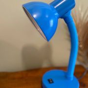 Vintage blue lamp