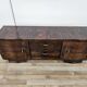 Art Decò console in mahogany burl