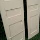 Pair of doors of antique closet