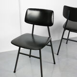 Mid-Century Minimalist Dining / Desk Chairs, Set of 2