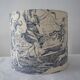 Abat-jour Toile Jouy, forme tambour