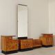 Jindrich Halabala dressing table and bedside tables for Up Zavody 1950