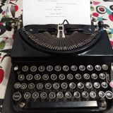 Machine à écrire restaurée / Remington Portable, États-Unis, années 1910