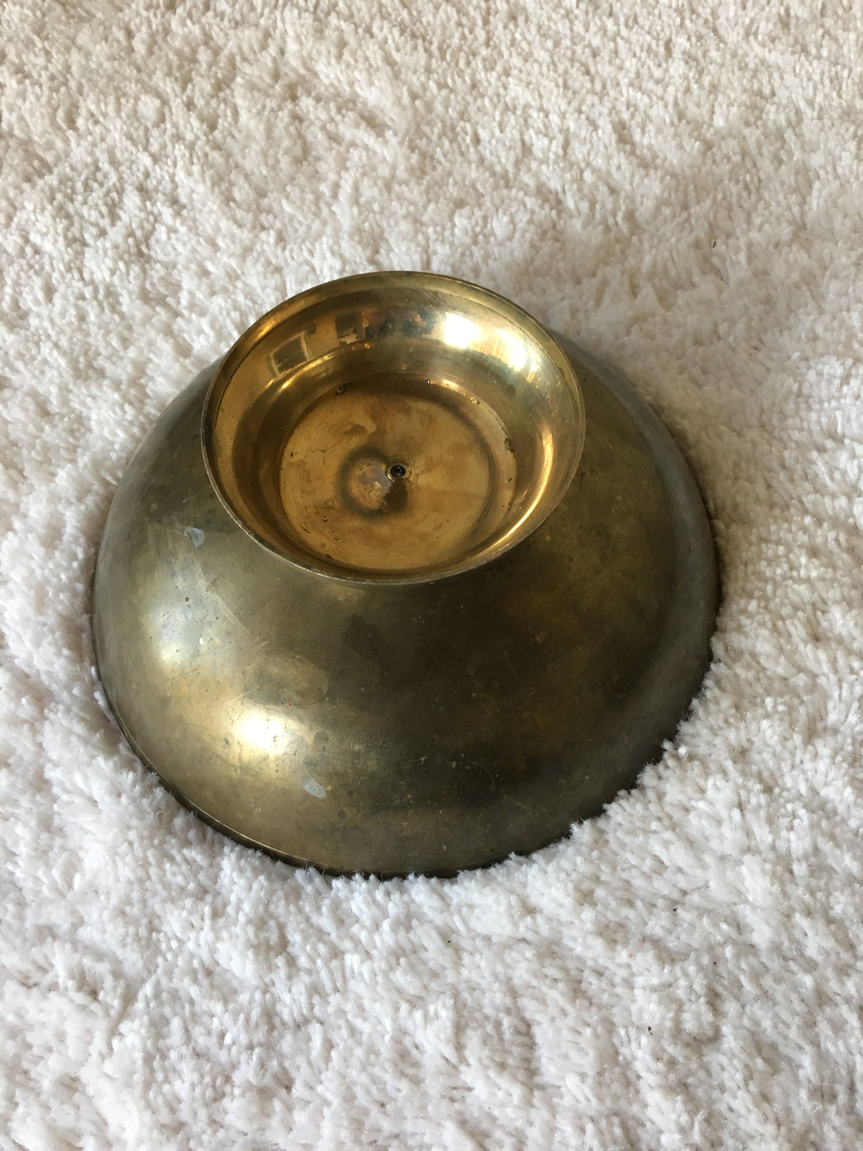 Empty Pocket brass with engravings