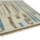 Hand-Knotted Tribal Unique 260 cm x 307 cm Beige Wool Carpet