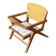 Chaise-pot , fauteuil bois pour enfant  style Baumann