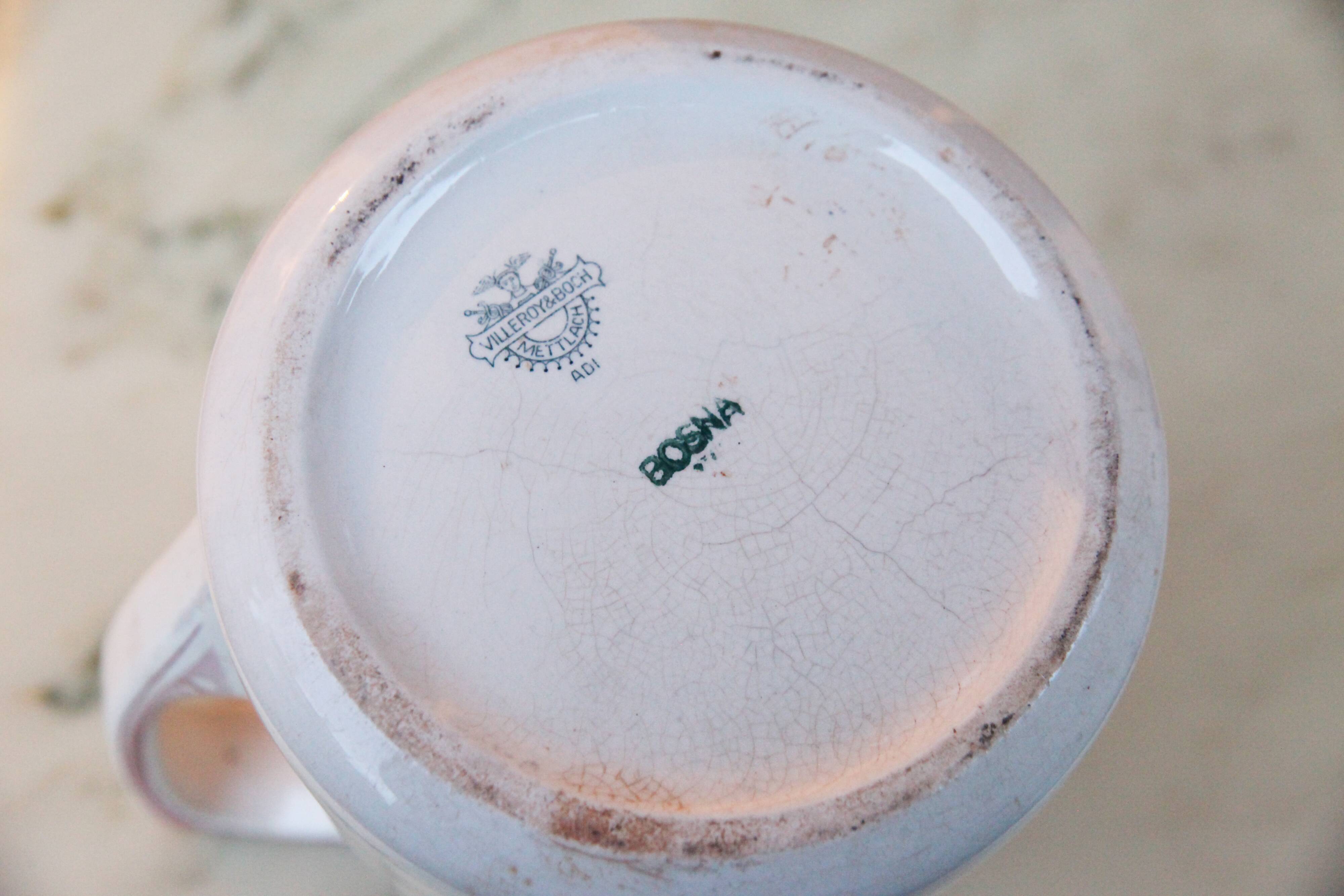 Ceramic jug, Villeroy house - Boch