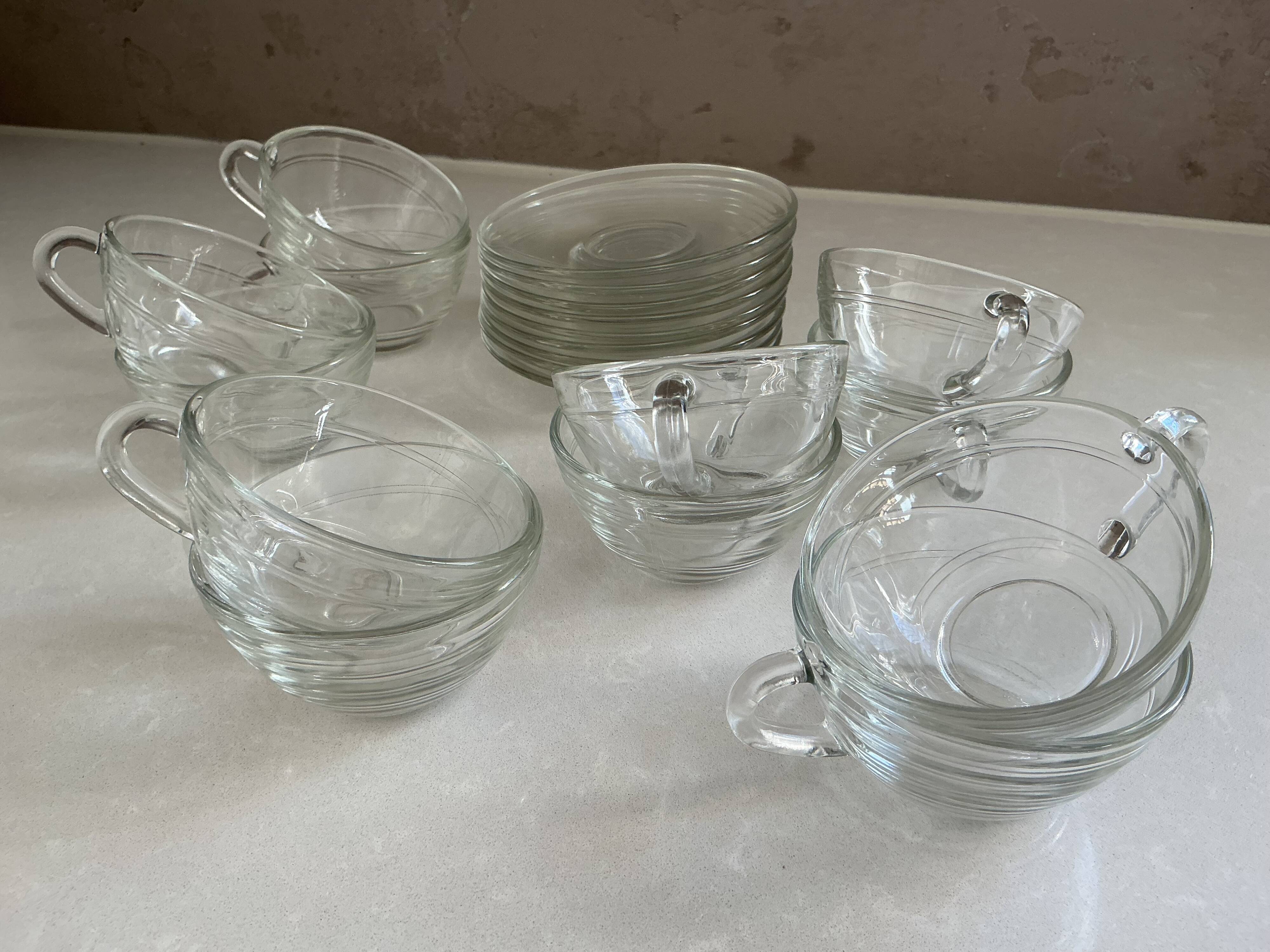 Duralex glass mugs