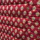 Provençal plaid boutis - old bed cover
