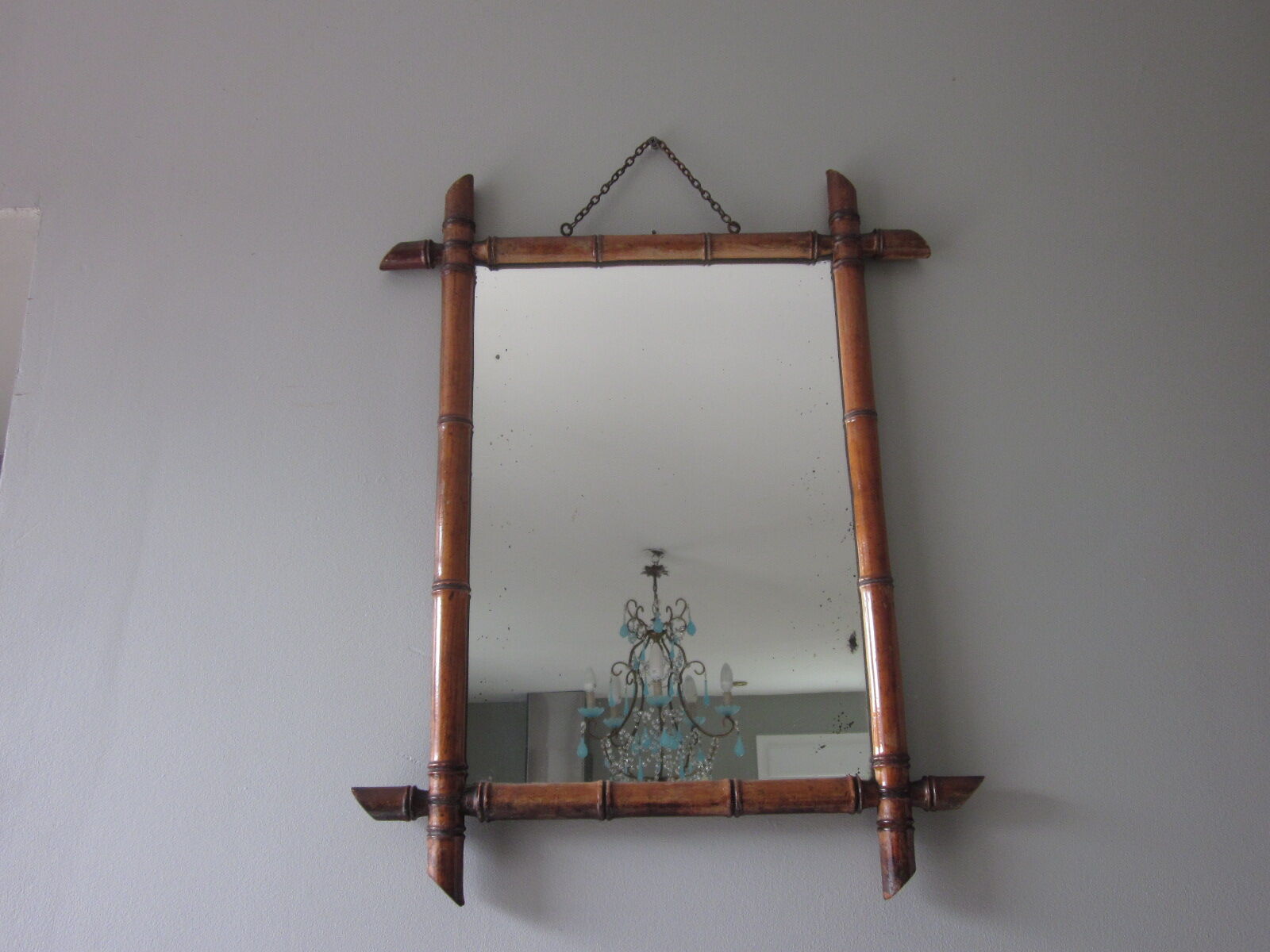 Bamboo mirror - 57x44cm