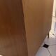 Vintage chest of drawers with compass feet