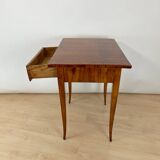 Biedermeier Side Table in Cherrywood, 1820