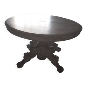 belle table en chêne