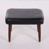 Danish vintage pouf or stool from the 1960s