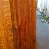 Ancien comptoir caisse de commerce chêne
