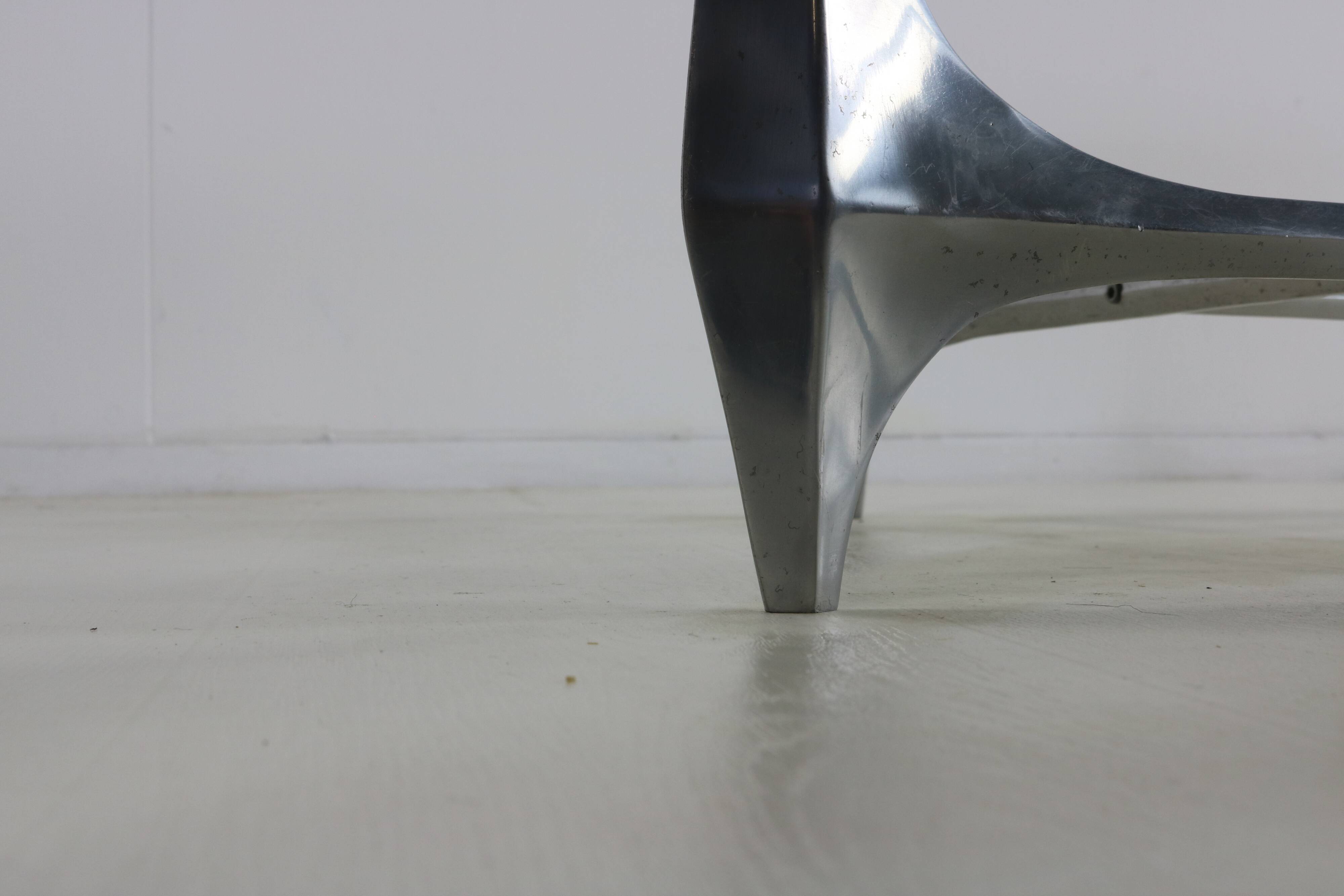 Orginal sixties design coffee table by Knut Hesterberg for Ronald Schmitt