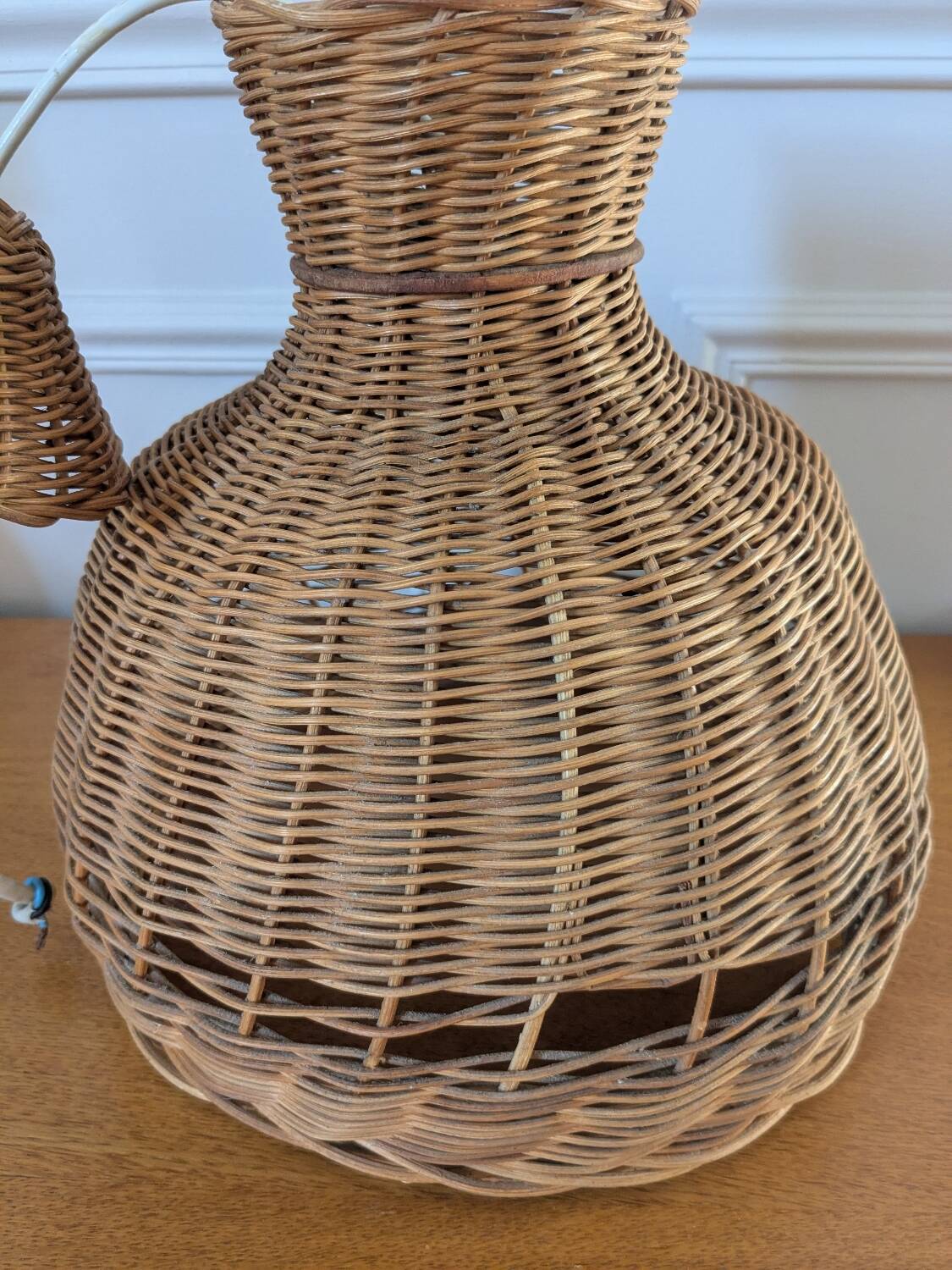 Suspension osier vintage