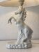White ceramic zoomorph lamp