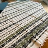 Chemin de table en fibre de coton