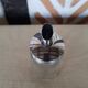 Sucrier vintage verre avec bec verseur