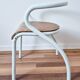 Fauteuil , chaise enfant Mullca 300, vintage, par Jacques Hitier, design 19