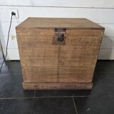 Solid oak chest