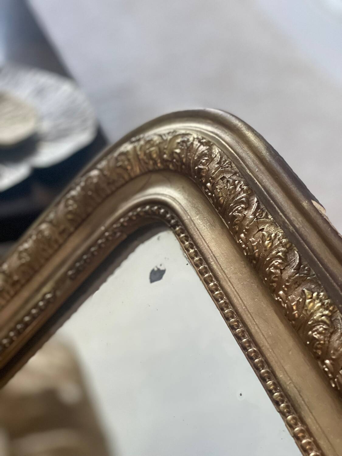 Louis Philippe mirror 75cm.