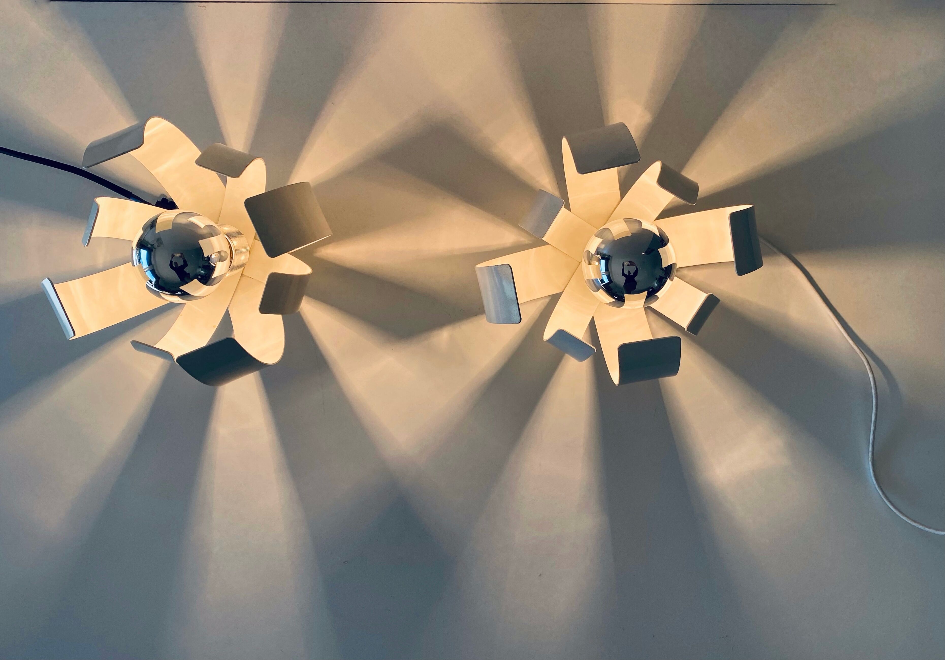 Pair of Oxar wall sconces, Jacqueline Trocmé