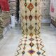 Beni Ouarain Moroccan Berber Hallway Rug 3m03 x 85 cm