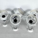 Stilnovo Milano, set of five orientable wall lights from 50s