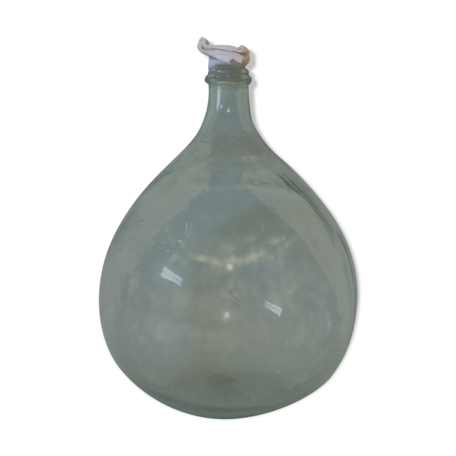 Demijohn transparent glass