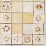 Roger Capron coffee table with suns