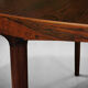 Table à repas en palissandre de Harry Østergaard pour Randers Møbelfabrik
