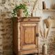 Raw wood sideboard