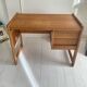 Small wooden desk (fir), 1970