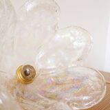 Murano glass flower globe stroller