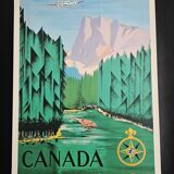 Air france - canada poster