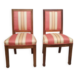 Pair of empire chairs