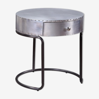 Aviator industrial side table