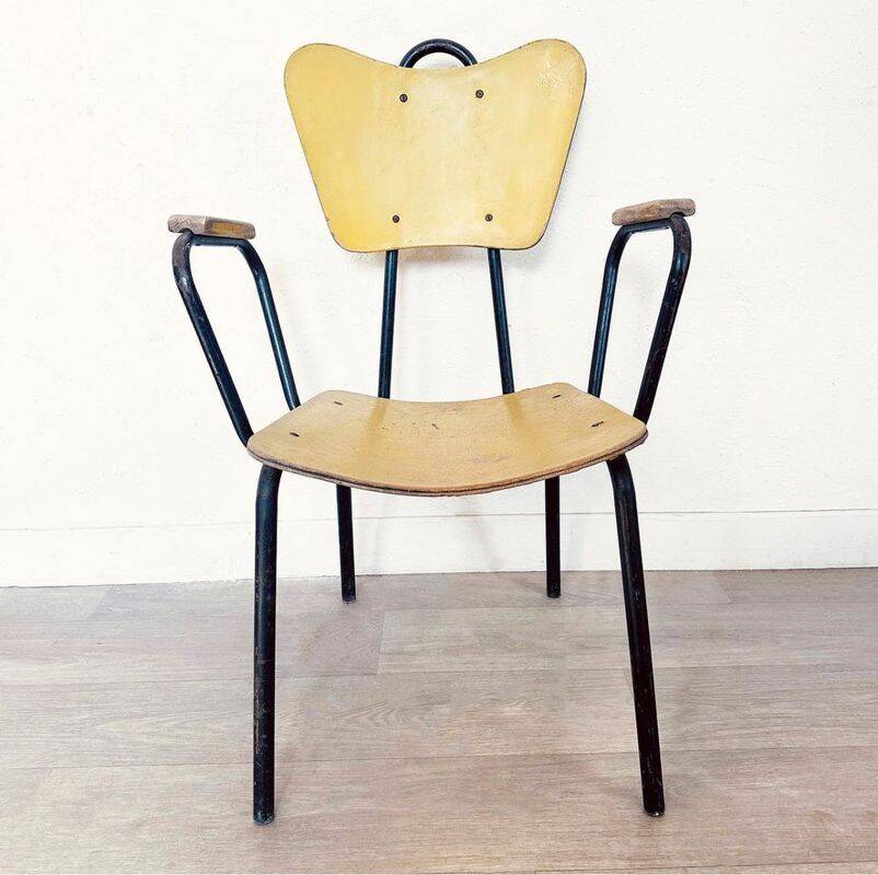 Paire de fauteuils années 50