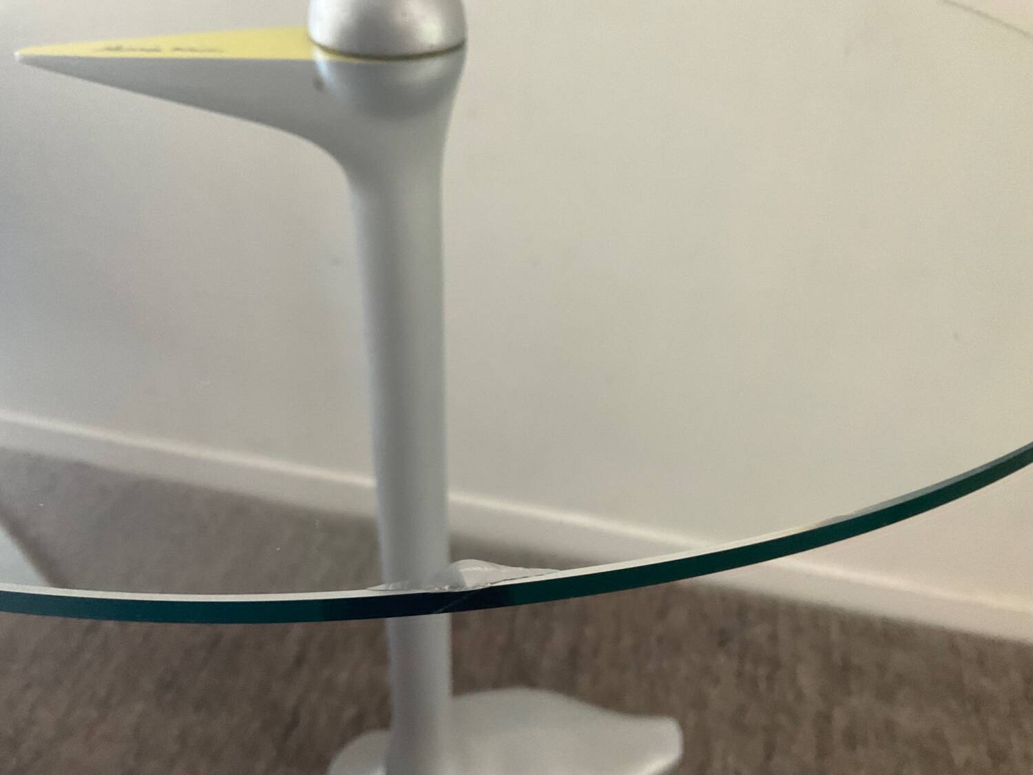 “Sirfo” coffee table by Alessandro Mendini for Zanotta