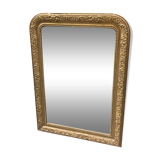 Golden mirror 103x74cm