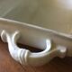 Rare white soup tureen haviland & co limoges h & co l with lid and handles.