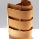 Hans-Agne Jakobsson wall lamp in pine veneer V155 - Sweden, 1960s