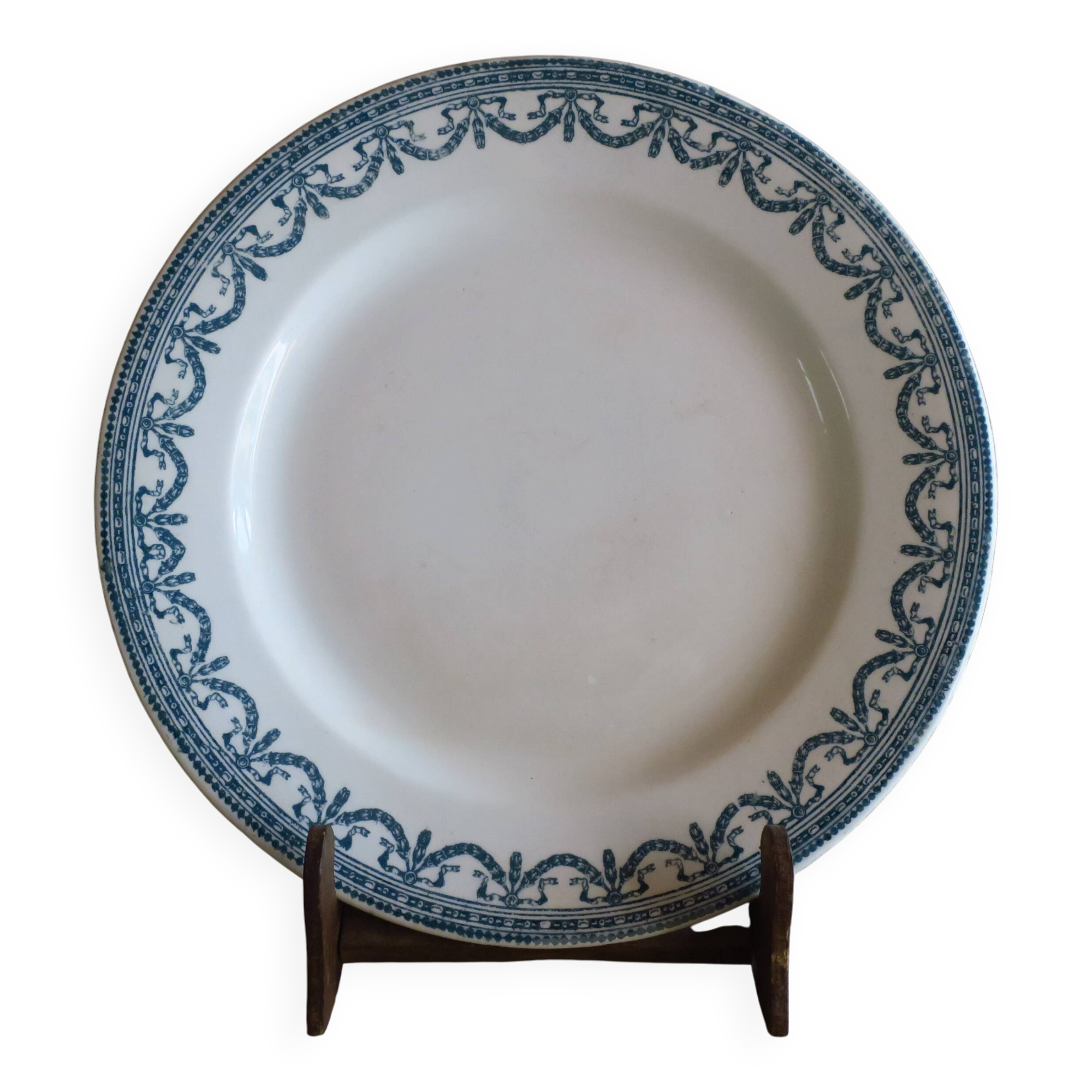 Antique ironstone plate